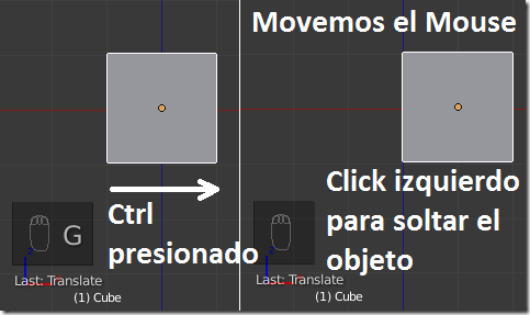 Desplazamiento por unidad de grilla