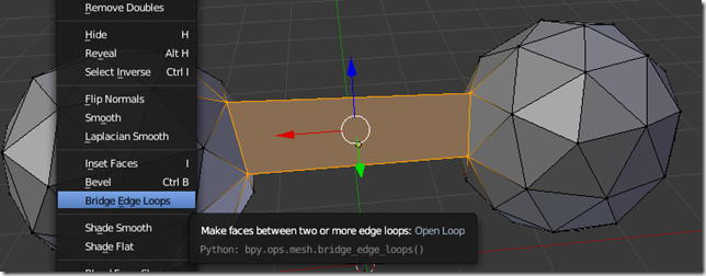 Creando un puente entre vértices